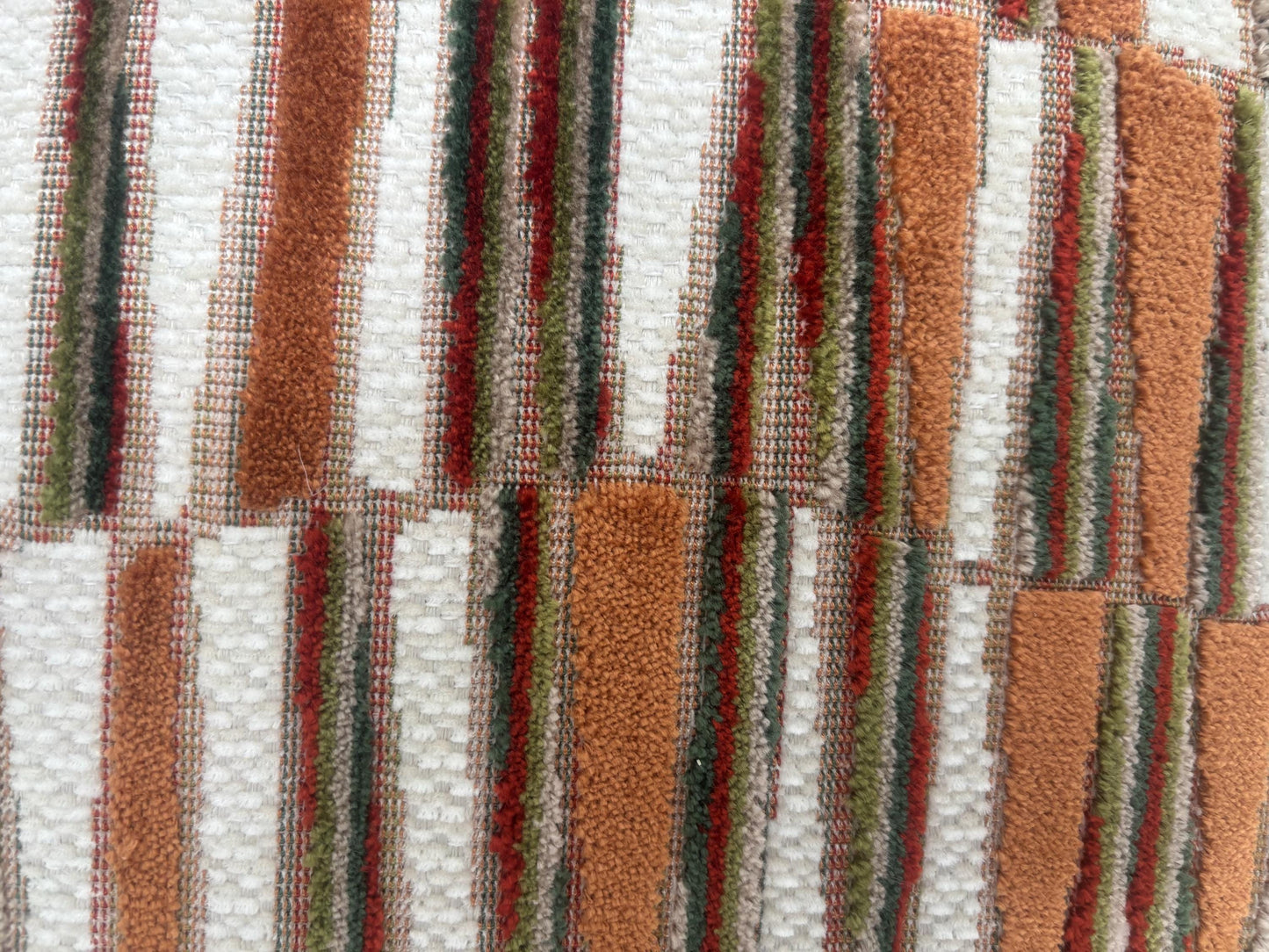MILENA - Vibrant and contemporary chenille handmade cushion cover.