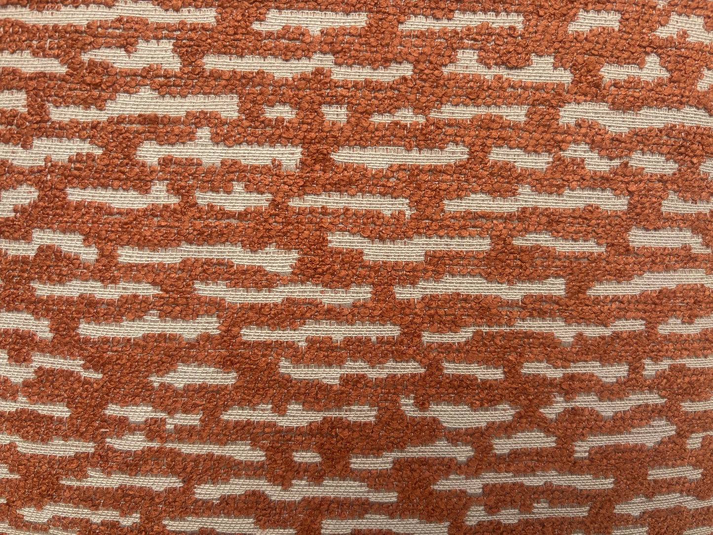VIENTO- Handmade boucle modern weave design with geometric pattern.