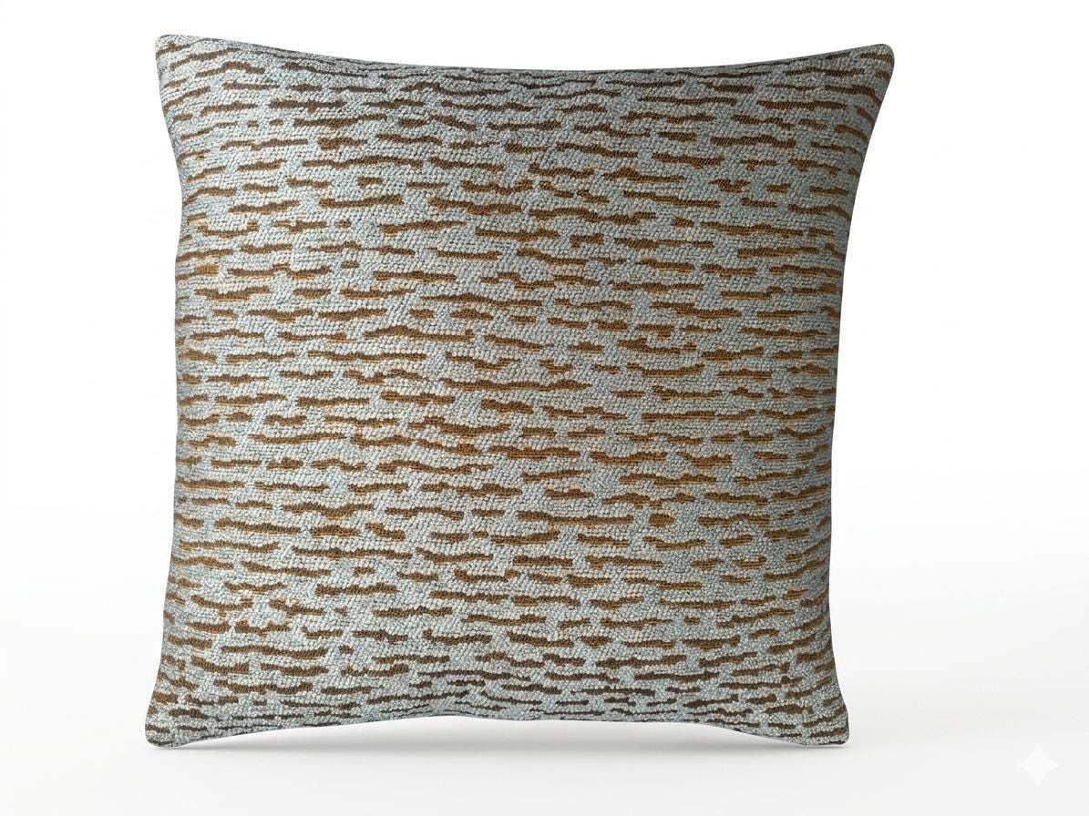 DIJON - Handmade boucle modern weave design with geometric pattern.